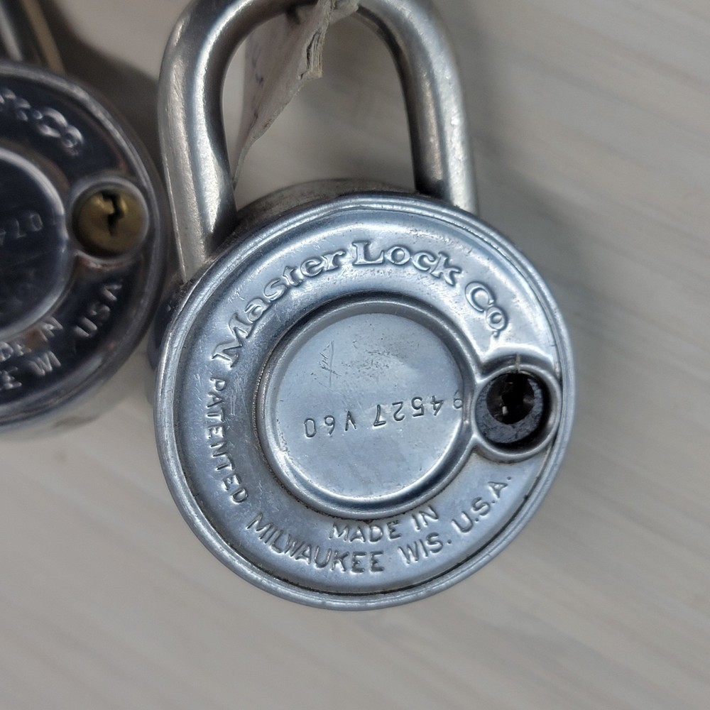 Master Lock Combination Padlocks Lot of 11 Working w/ Codes