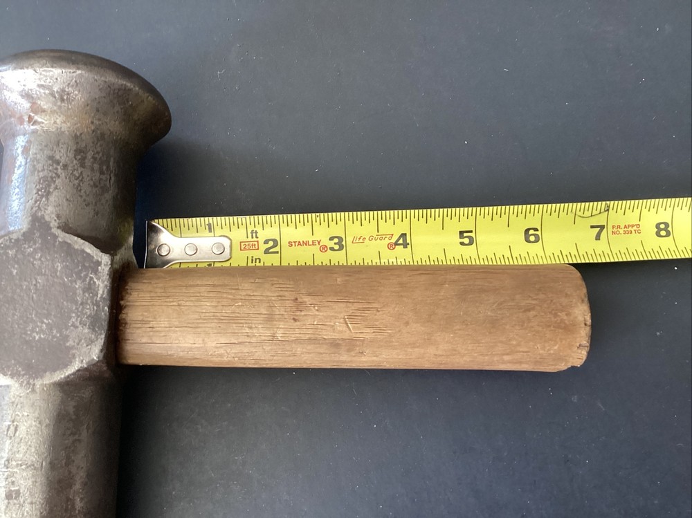 Blacksmith Rounding Hammer Tin Smithing Forming Forging Anvil Free Ship