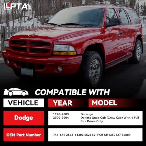 Front Left Driver Side Power Window Regulator with Motor Assembly - Compatible