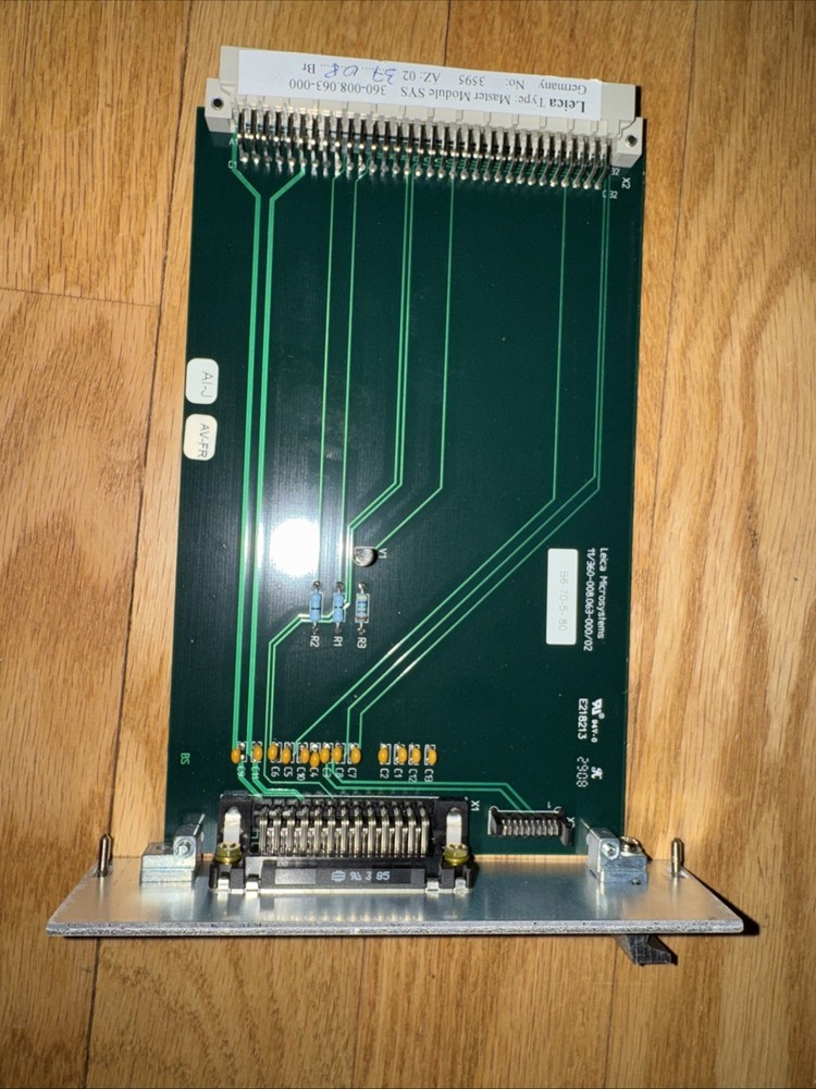 LEICA MICROSYSTEMS TYPE MASTER MODULE SYS 360-008.063-000 MICROSCOPE CARD