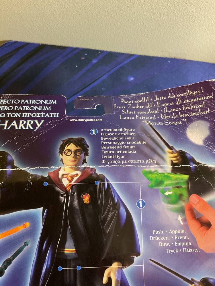 harry potter figure boxed