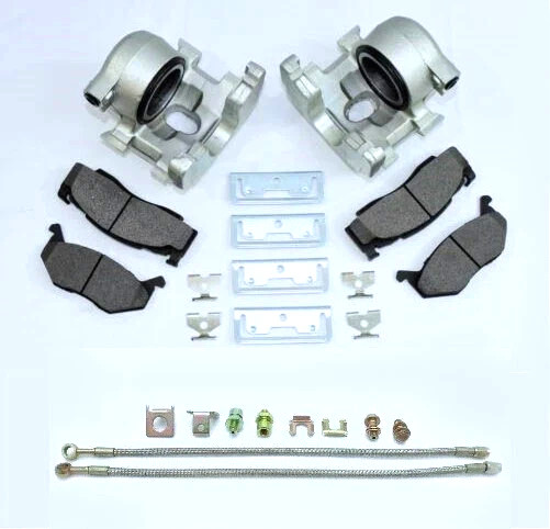 Chrysler FRONT disc brake conversion calipers fits Mopar disc brake kit Lines