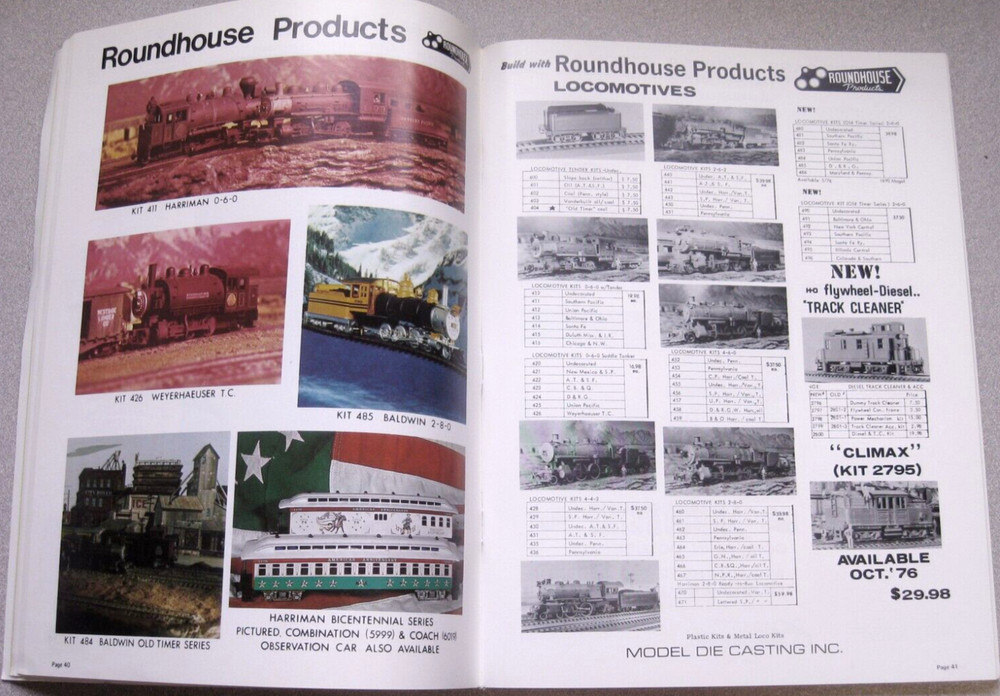 1977 Vintage JMC HO TRAINALOG 1977 Con-Cor - Model Railroading