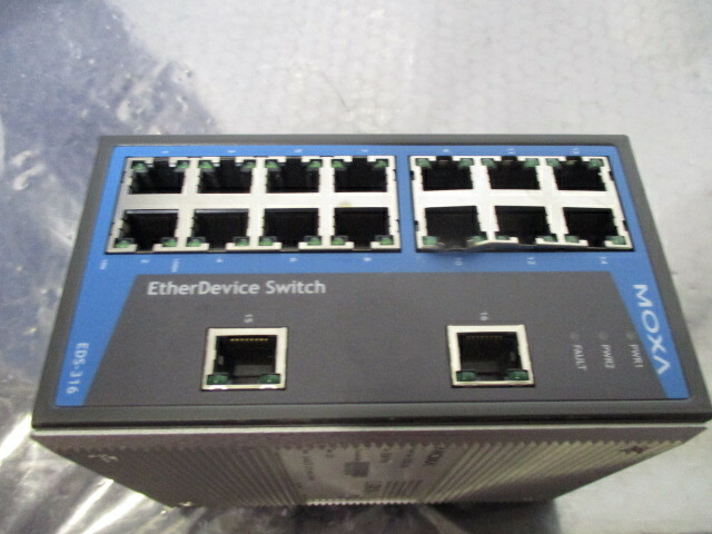 Moxa EDS-316 16-Port EtherDevice Switch, 452993