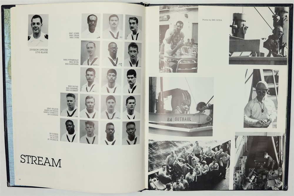 USS Suribachi (AE-21) 1990 Mediterranean Deployment Cruise Book