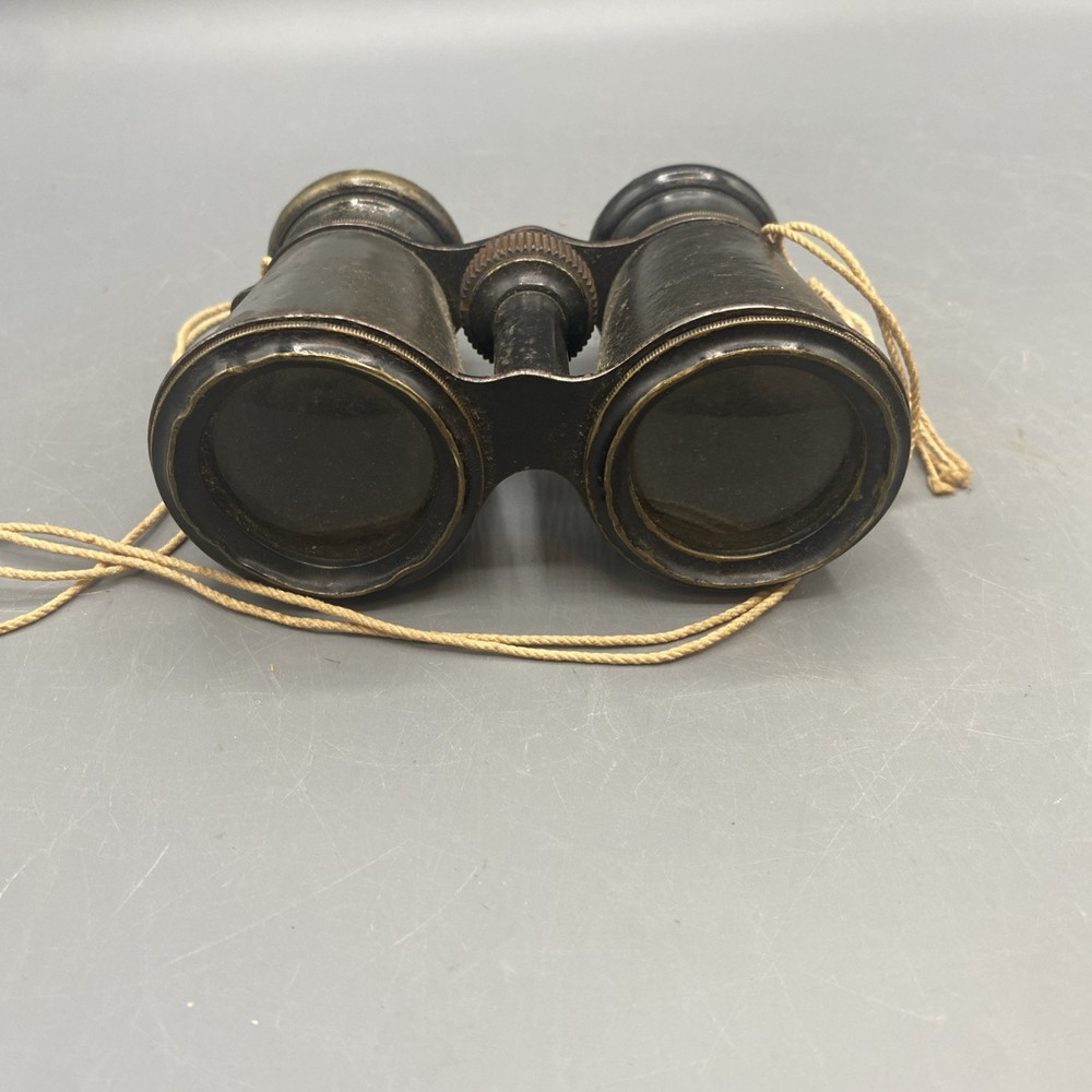 WWI Marchand Paris Field Binoculars Adjustable 3.5”-5”