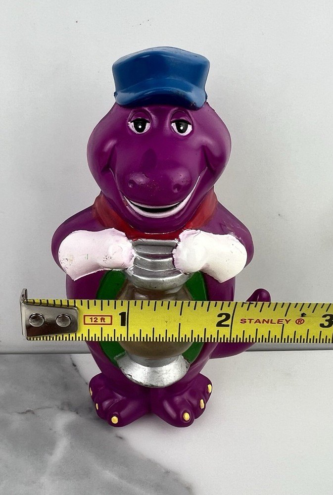 VTG Barney Night Light LITE 1992 Lyons Group WORKS