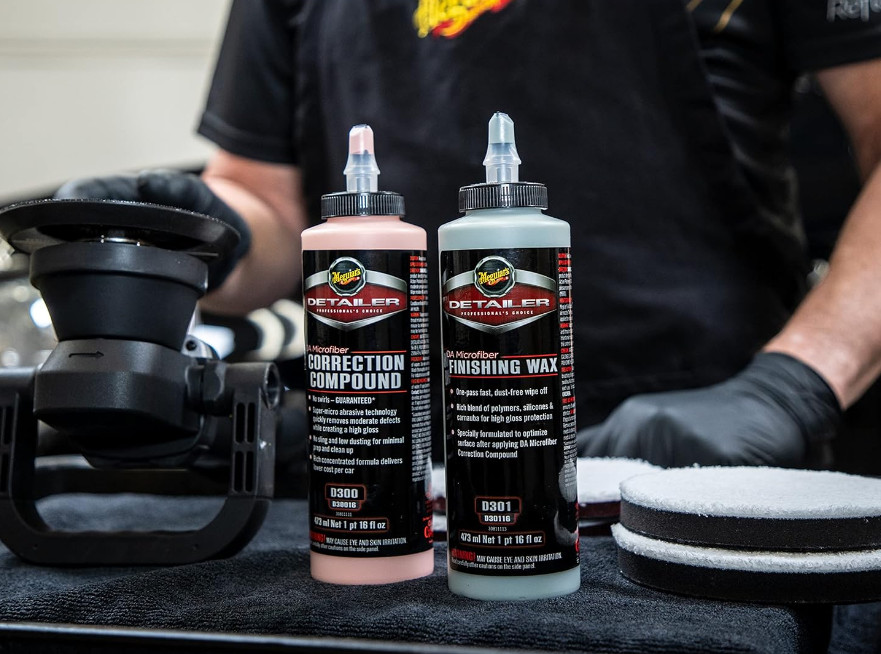 DA Microfiber Correction System 5" Starter Kit, Complete Paint Correction Kit...