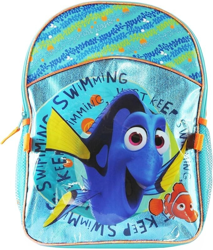 Finding Dory Just Keep Swimming Backpack & Detachable Lunchbox Set