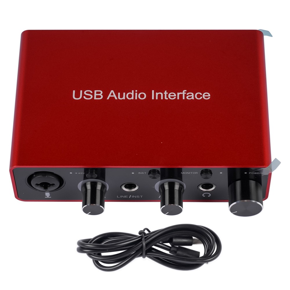 3rd Gen USB Audio Interface High-Fidelity Studio Quality Recording Zero-Latency