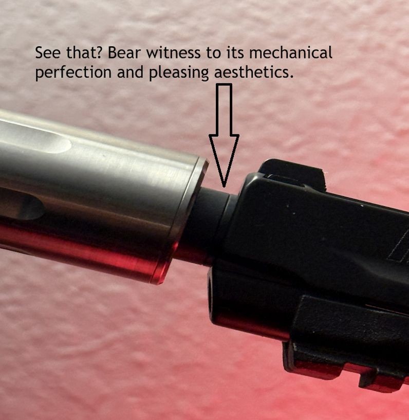 .200" Tall 1/2-28 Barrel Thread Spacer