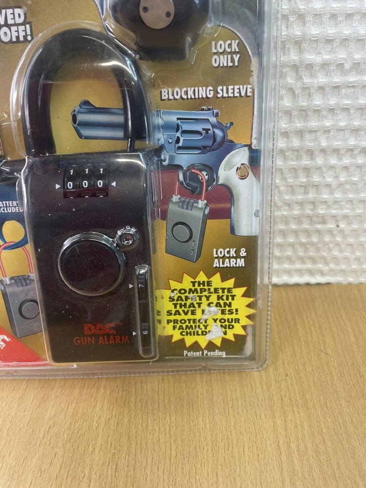 DAC Technologies Gun Trigger Lock & Motion Alarm Brand New Sealed