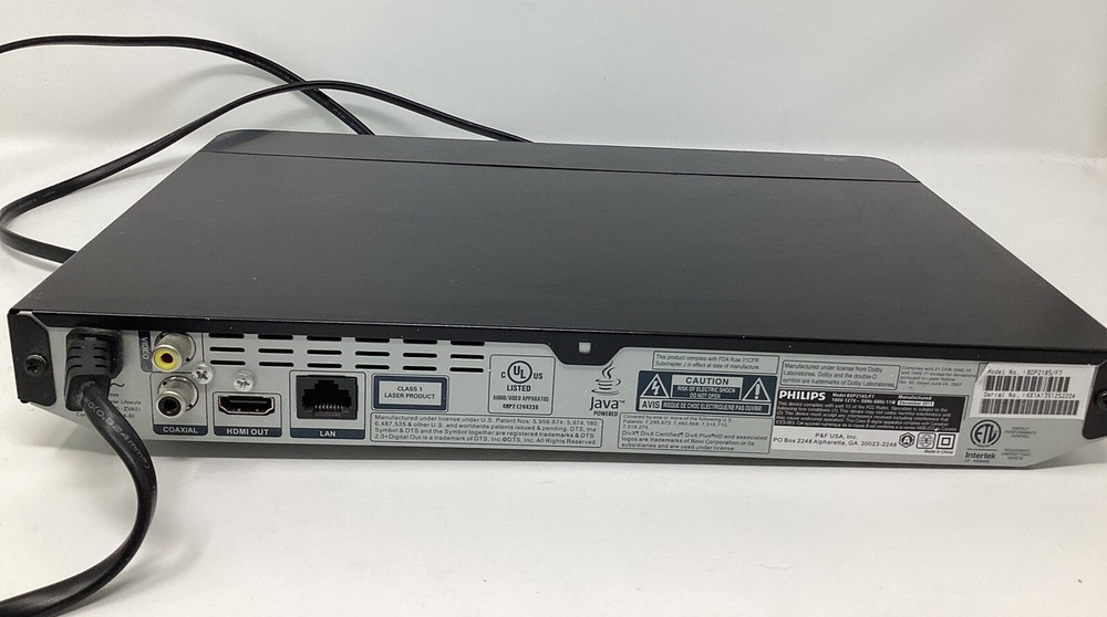 Phillips BDP-2185 With Remote Parts Only