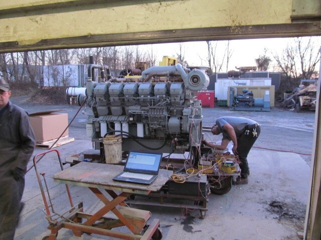 Mitsubishi S12R-Y1PTA-2 diesel engine