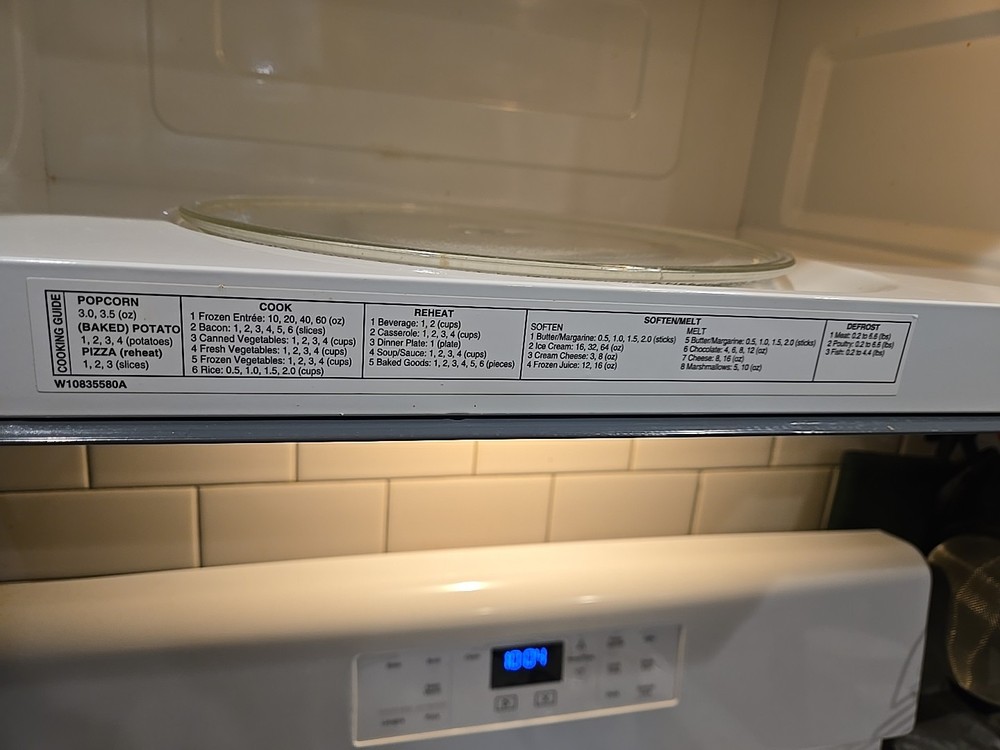 Over the Range Microwave