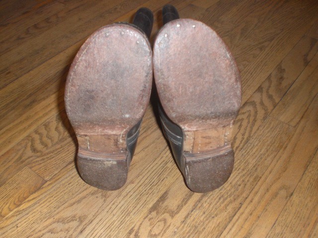 West German marching boots US size 9 good condition