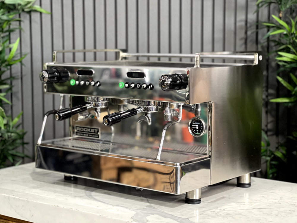 ROCKET BOXER 2 GROUP ESPRESSO COFFEE MACHINE COFFEE MAKER RESTAURANT CAFE LATTE