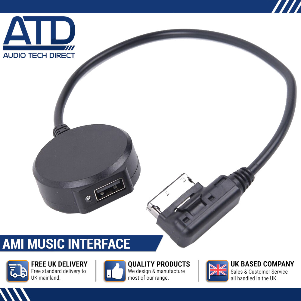 Bluetooth Music Streaming Adapter iPod Media Interface Cable MMI Lead For Audi