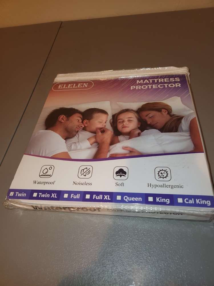 New Elelen Twin Waterproof Mattress Protector