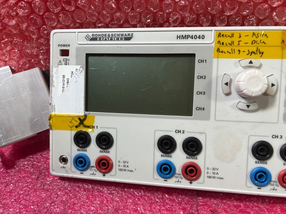 Rohde & Schwarz HMP4040 Power Supply ''Panel only''