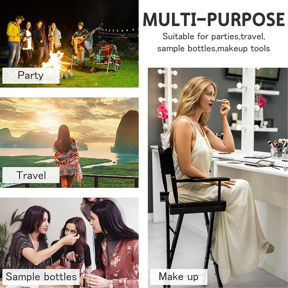 50Pcs 5ML Bottle Small Packing Atomizer Perfume Bottles Atomizing9670