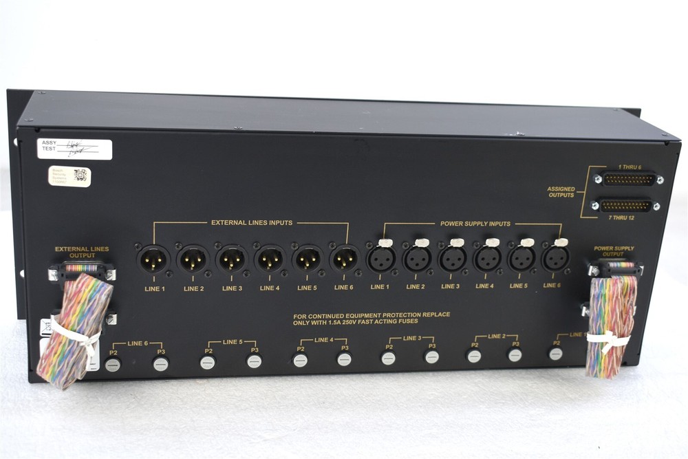 Telex RadioCom IC-100 6-Channel Source Assign Panel