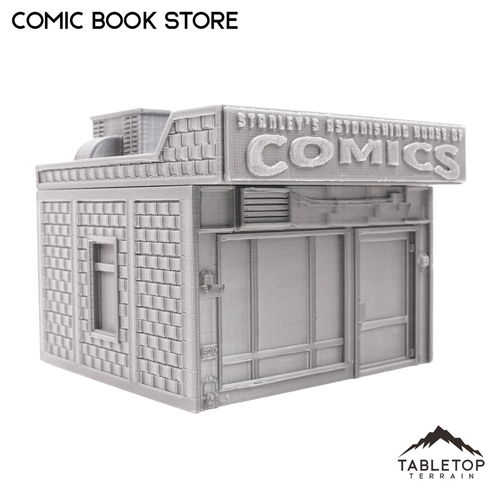 Comic Book Store - Marvel Crisis Protocol Building - Tabletop Terrain MCP