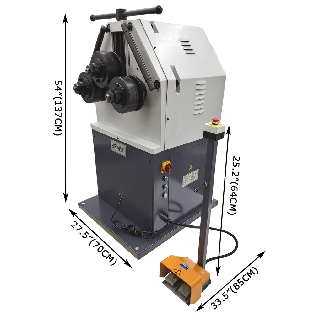 Electro-hydraulic Roll Bender Pipe Round Roller Ring Roller Pinch Roll Bender