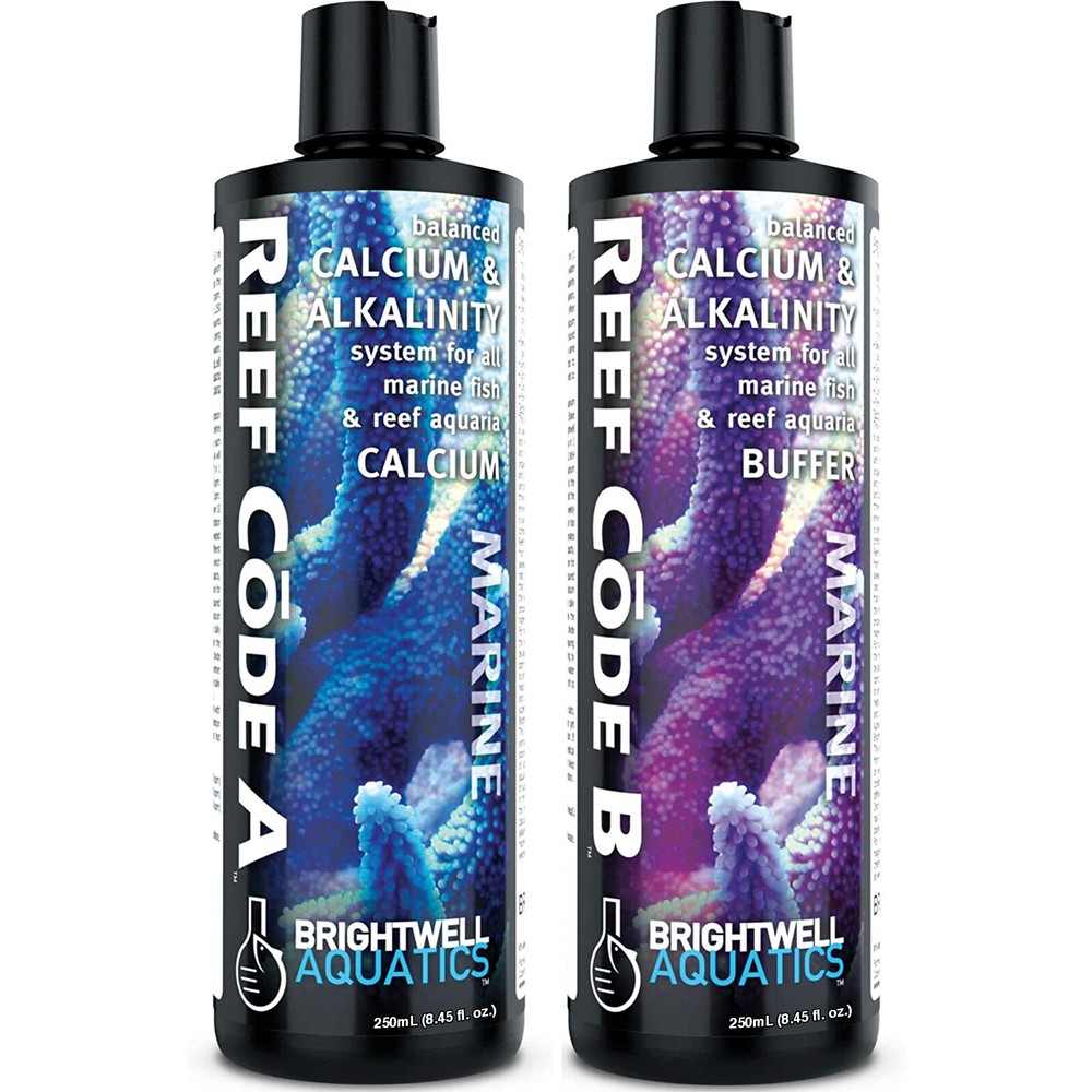Brightwell Aquatics Reef Code A&B Pro Pack 2x 250mL Balanced Calcium Alkalinity