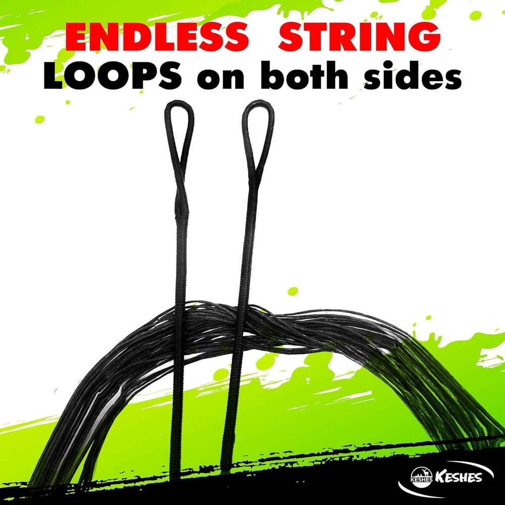 Dacron Bow String Replacement for Archery Recurve Traditional & Longbow Bows ...