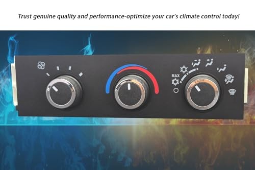 599-217 Front HVAC Climate Control Module Panel is Compatible with 1996-2020