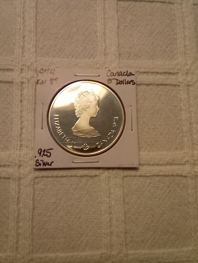 1974 RCM $5 Olympic Proof Coin