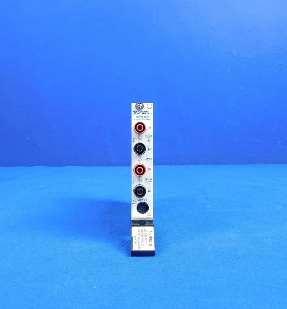 National Instruments PXI-4070 6.5 Digit Multimeter
