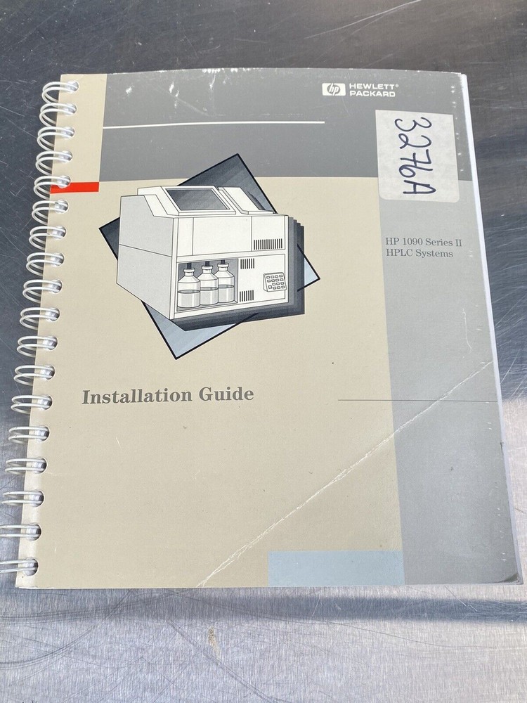 Hewlett Packard HP 1090 HPLC Systems - Users Guide / Manual