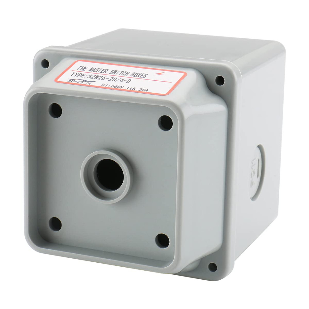 Compact Switch Enclosure Box 2.6''×2.6''×3.15'' for Universal Rotary Ca