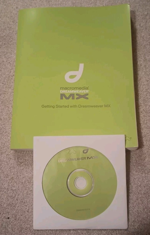 Macromedia Dreamweaver MX for Mac CD UPGRADE VERSION