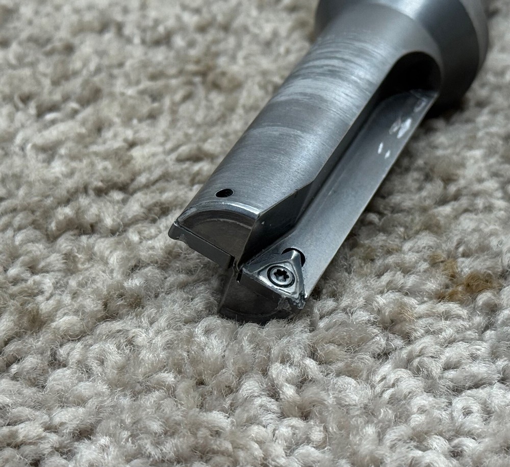 INDEXABLE INSERT COOLANT DRILL - 21mm - 3/4" shank