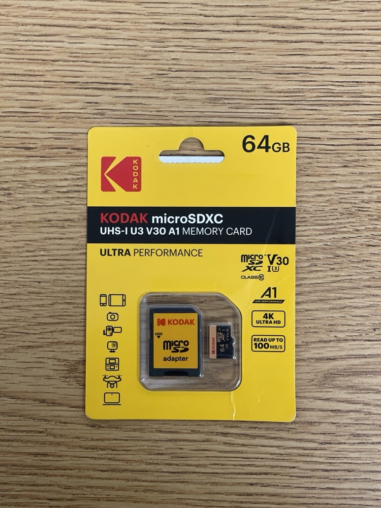 Kodak Select Plus 64GB Class 10 - microSDXC Memory Card (SDCS264GB)