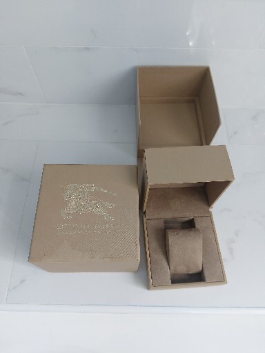 Burberry Watch Case & Presentation Box Only