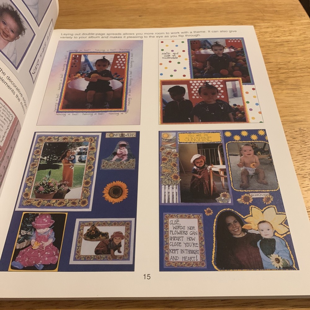 Scrapbooking 15 Scrapbooking Ideas: Paperback Book