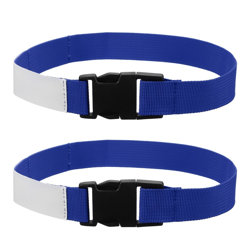 2 Pcs Multipurpose Laundry Strap with Buckle, Dark Blue
