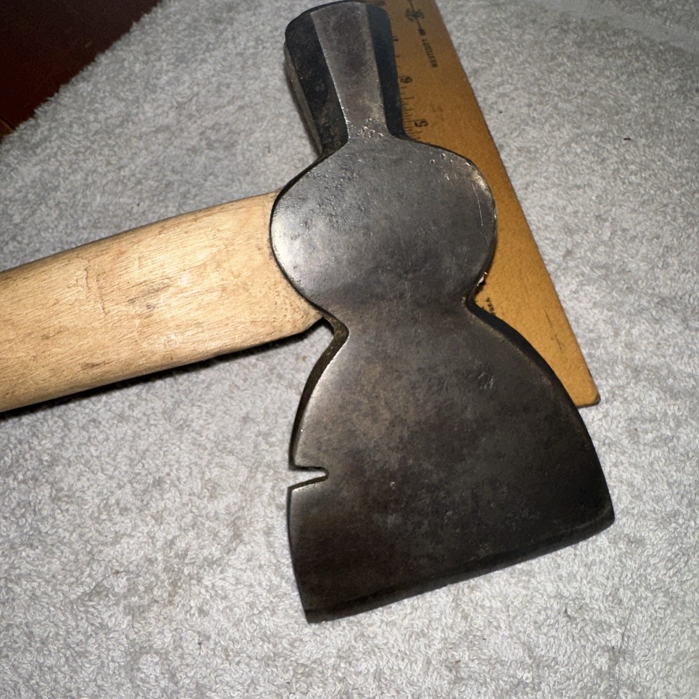 Old Hatchet Ax/ Hammer Combo Marked ( Plumb )