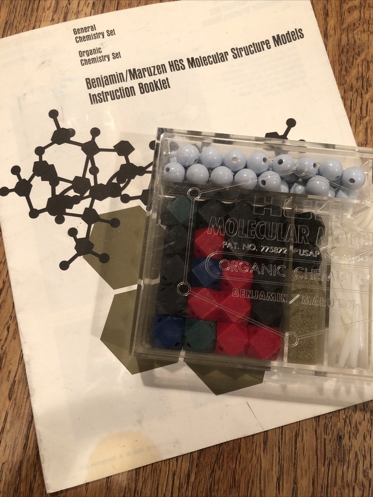Molecular Models Set, HGS, Vintage
