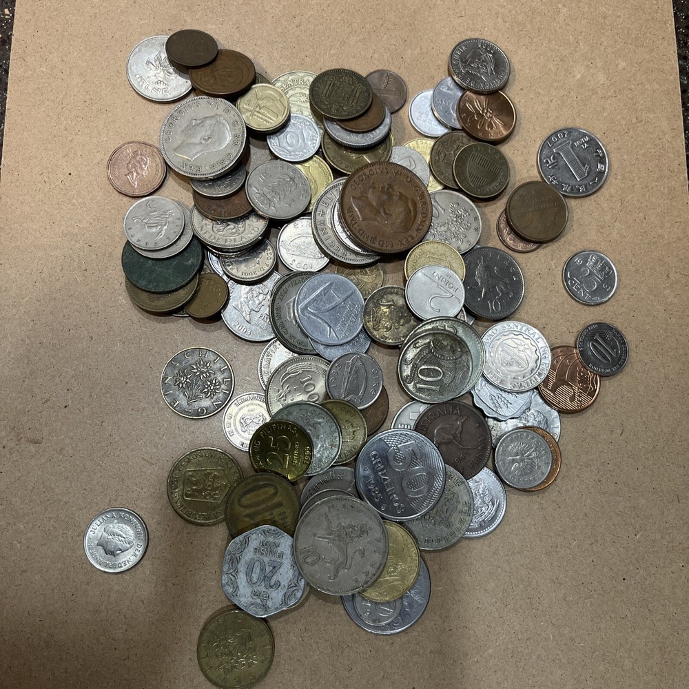 One Pound Mixed World Coins #2