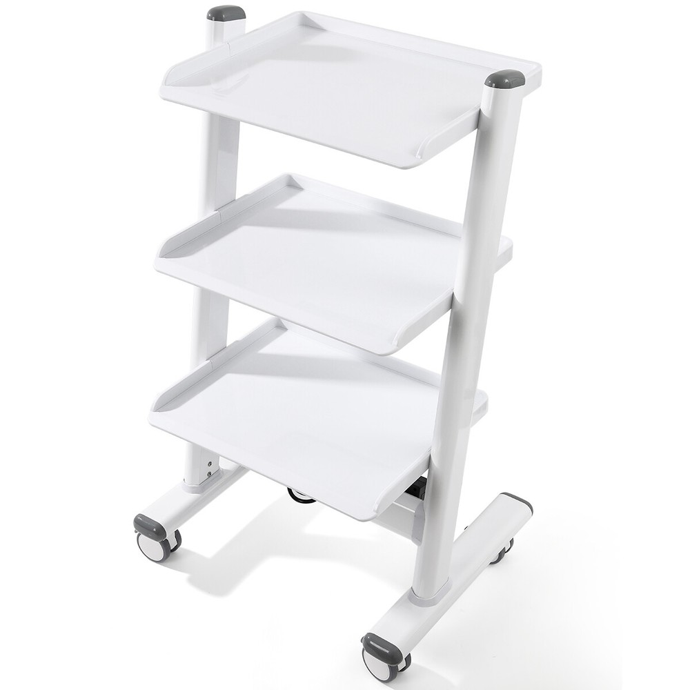 3Layer Dental Mobile Cabinet Trolley Built-in Socket/Trolley & Auto-water System