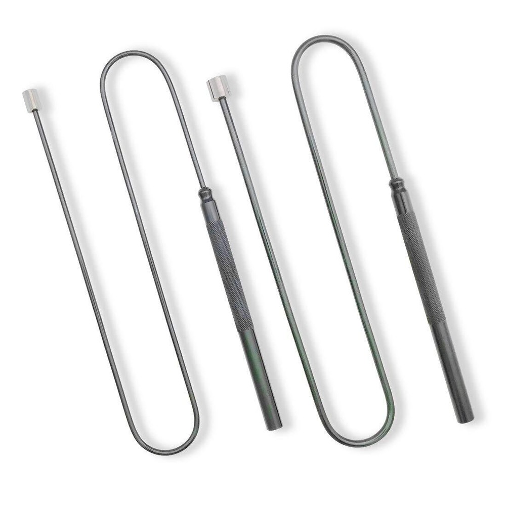 2 Pack Flexible Magnetic Pickup Tool Bendable Magnetic Sweeper Pickup Tool