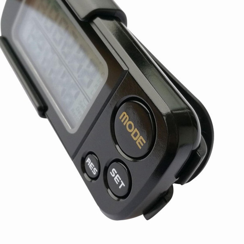 Large Screen 3D Pedometer Counter Running Running Stopwatch