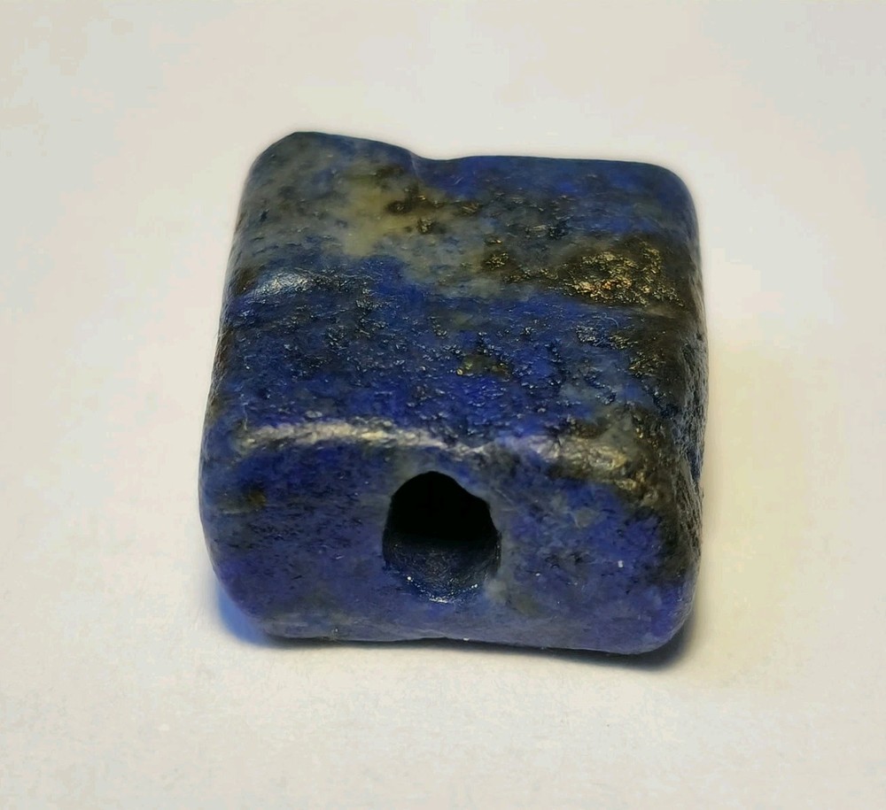 ANCIENT RARE EGYPTIAN LAPIS LAZULI AMULET STONE BEAD