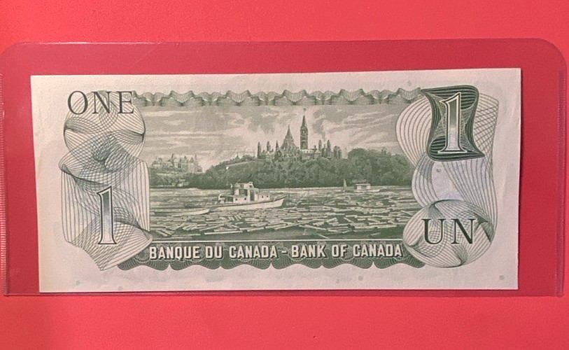 1973 Canada One Dollar bill $1 - Uncirculated Banknote - BAT9688043