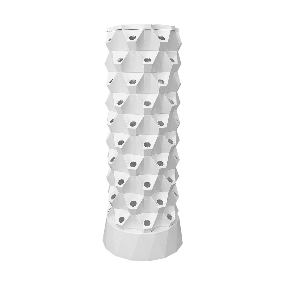 NEW 80 Pot Vertical Hydroponics Tower Systems Set Hydroponic Growing Kit Garden